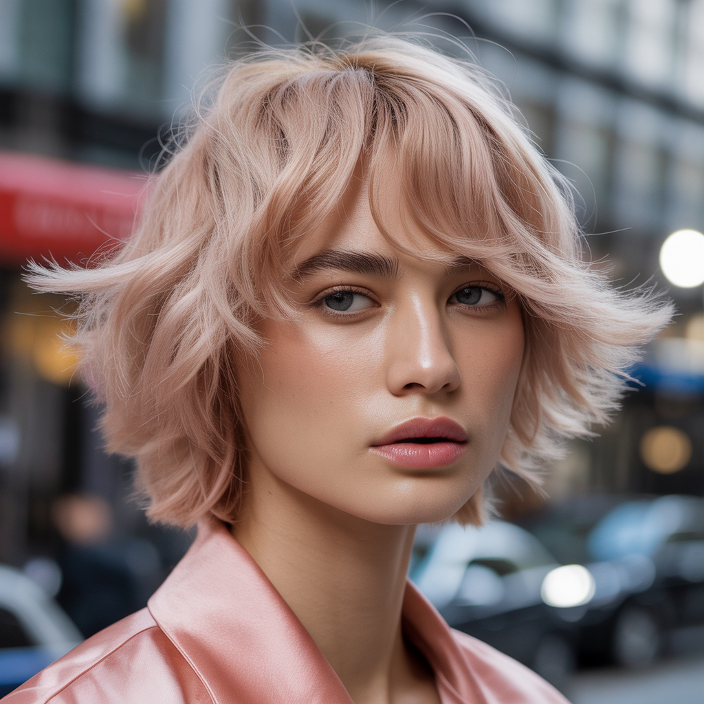 short shag styles for fine hair