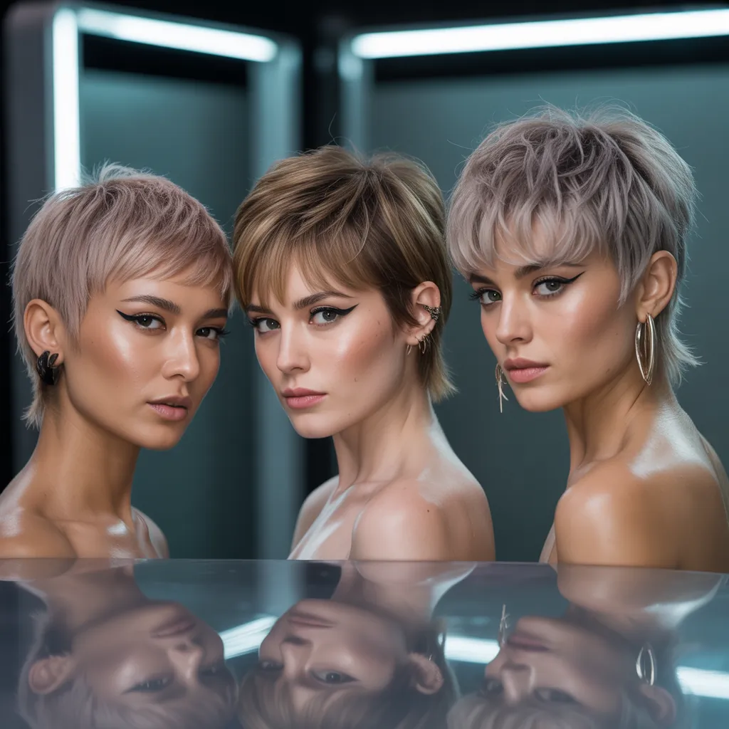 short shag styles for fine hair