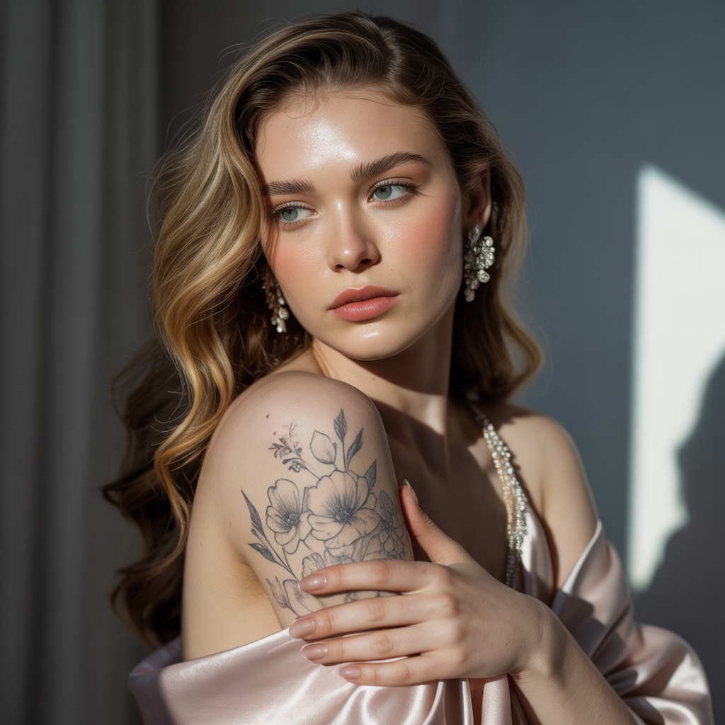 shoulder tattoos women