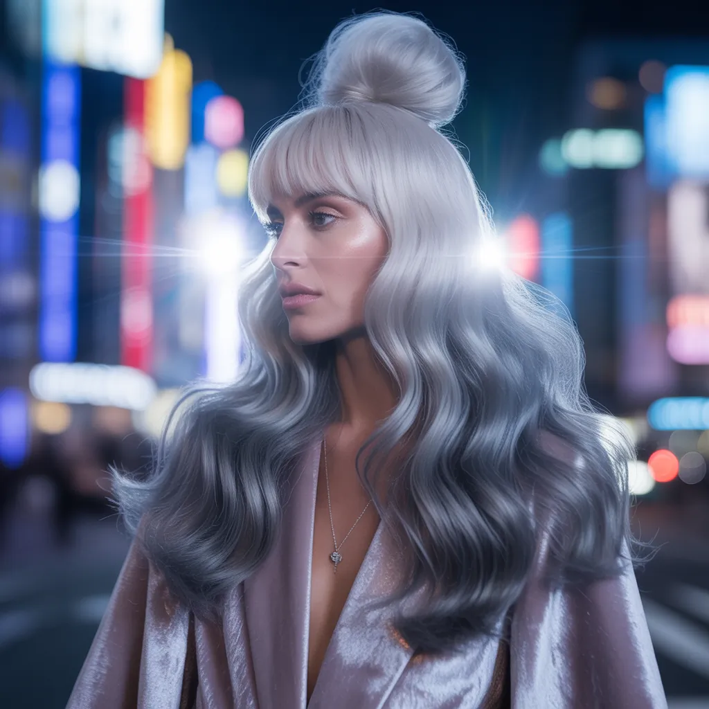 silver hair color ideas