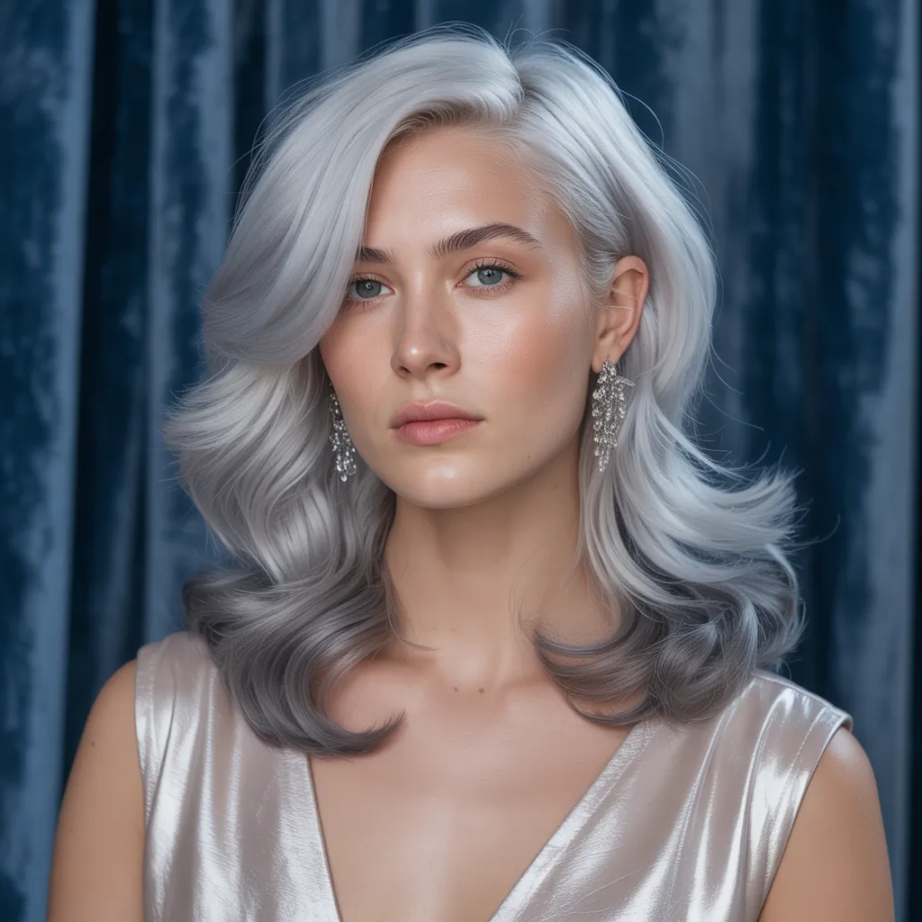 silver hair color ideas