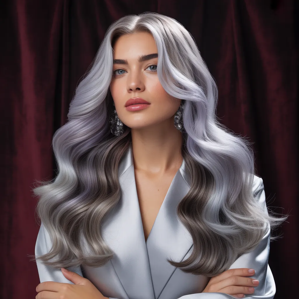silver hair color ideas