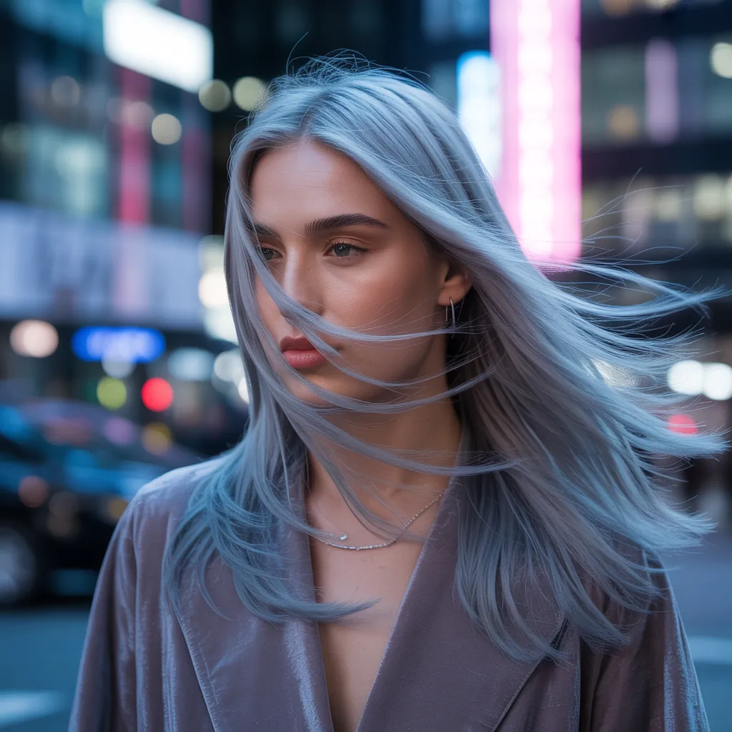 silver hair color ideas