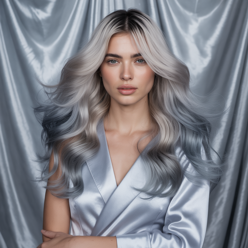silver hair color ideas
