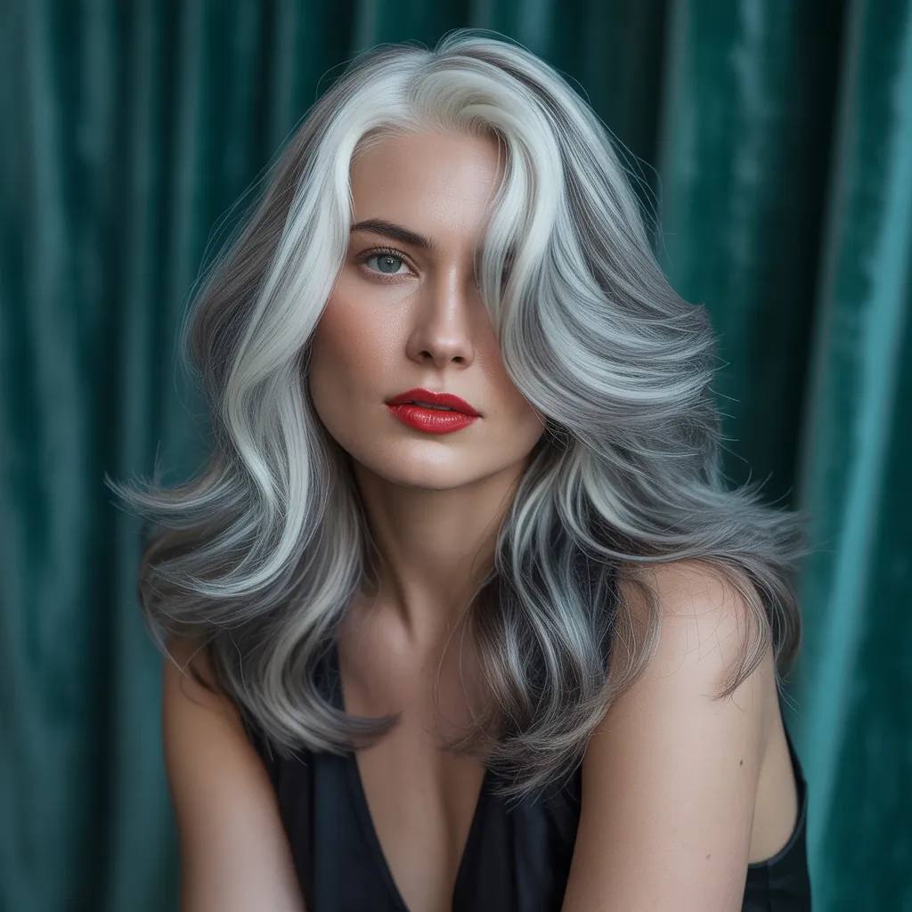 silver hair color ideas