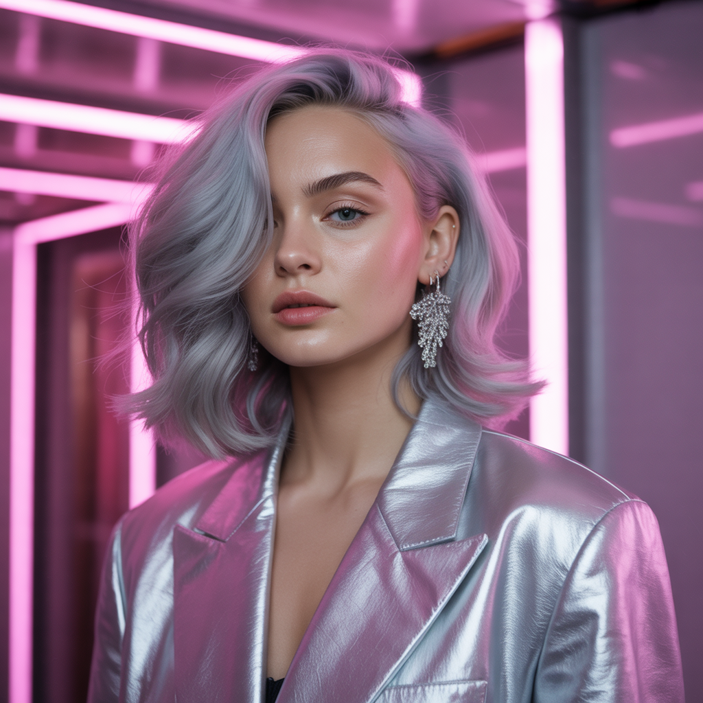 silver hair color ideas