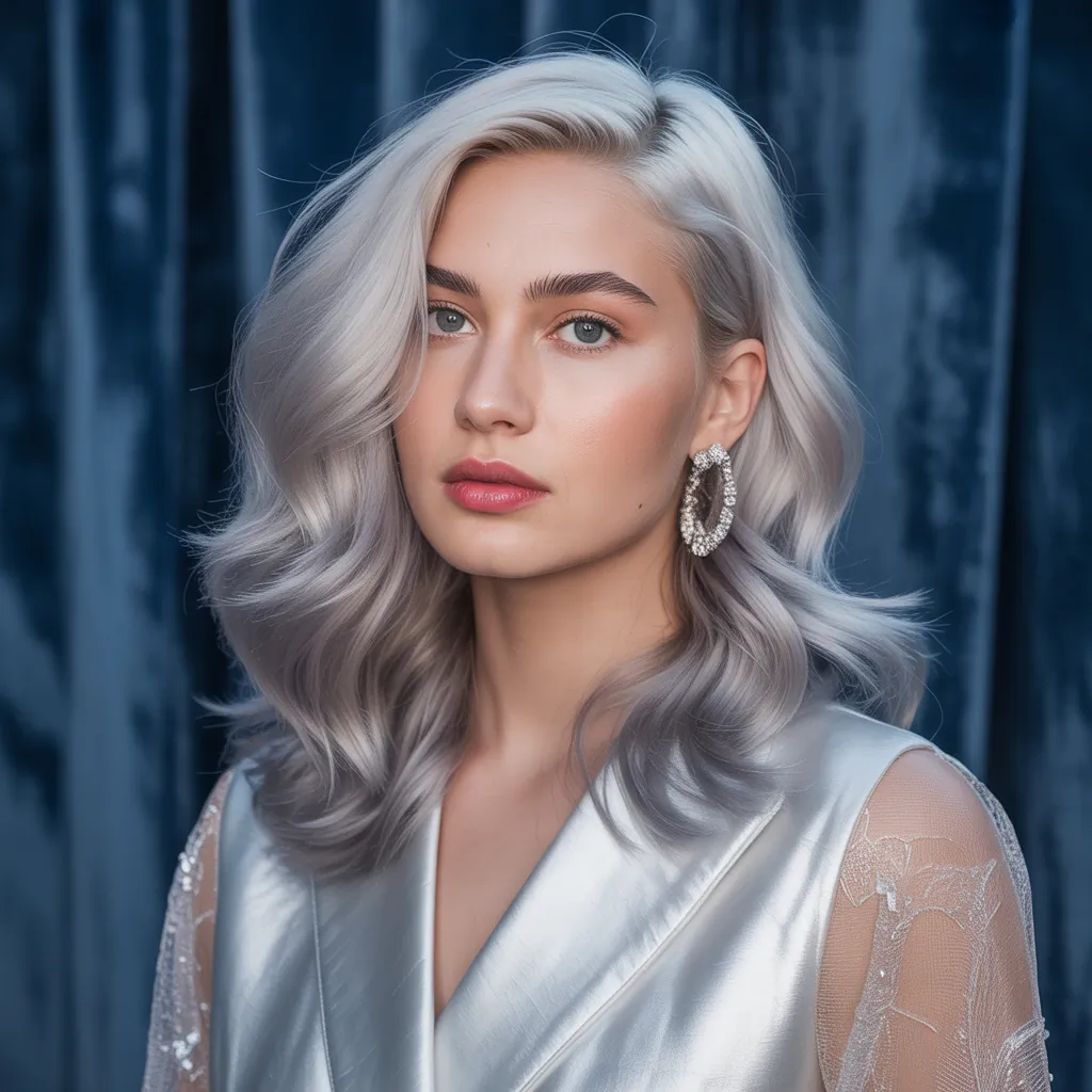 silver hair color ideas