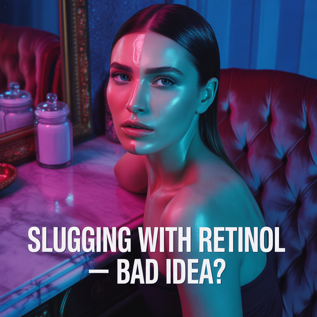 slugging with retinol is it a bad idea