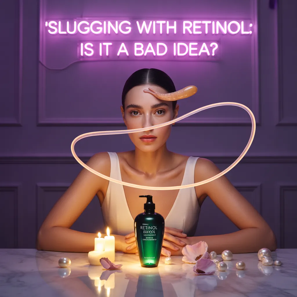slugging with retinol is it a bad idea