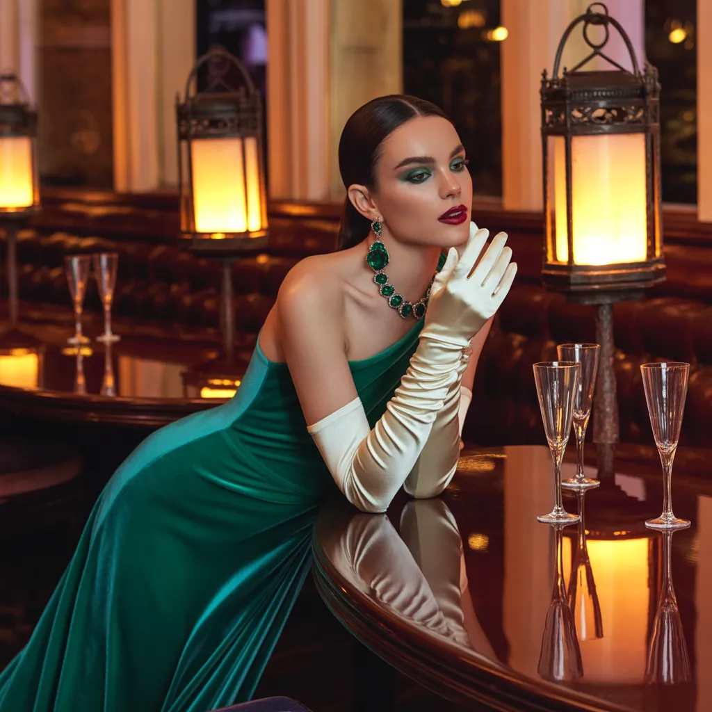 sophisticated evening looks