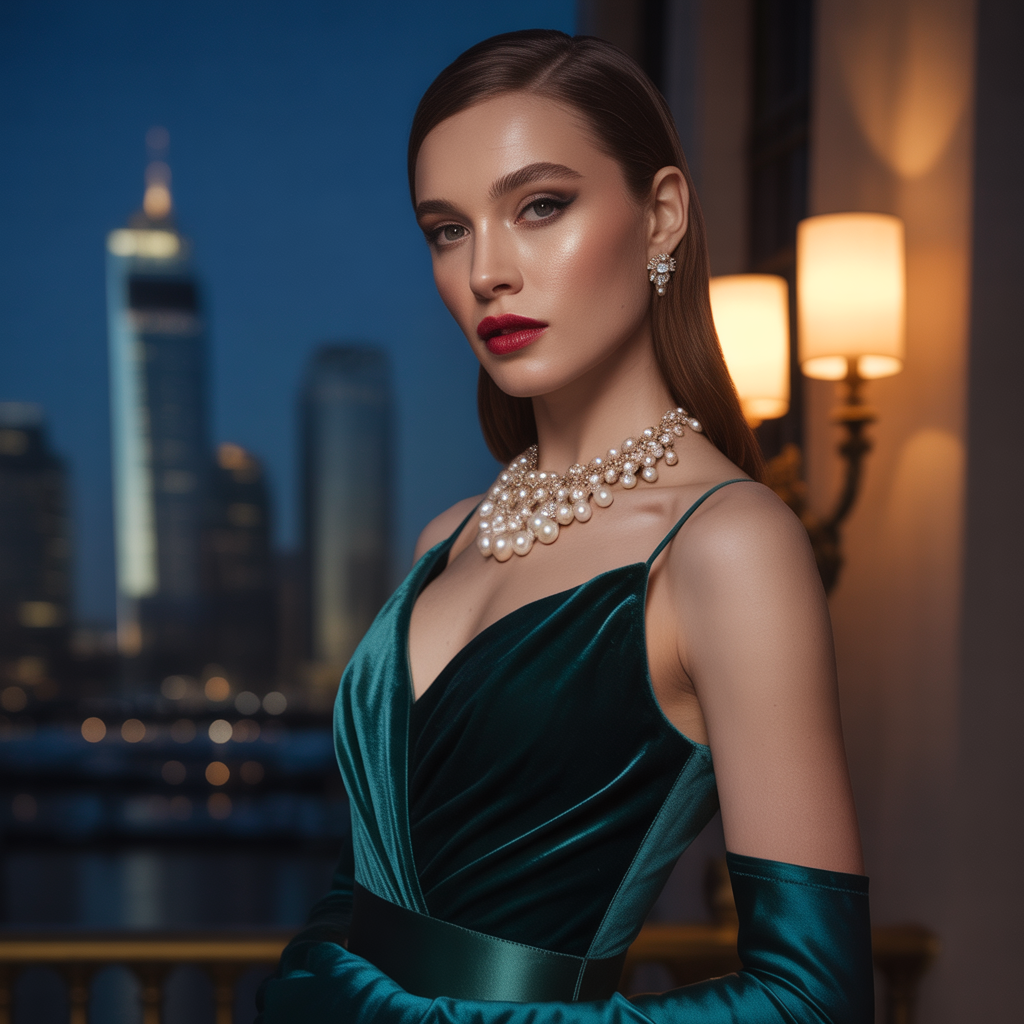 sophisticated evening looks