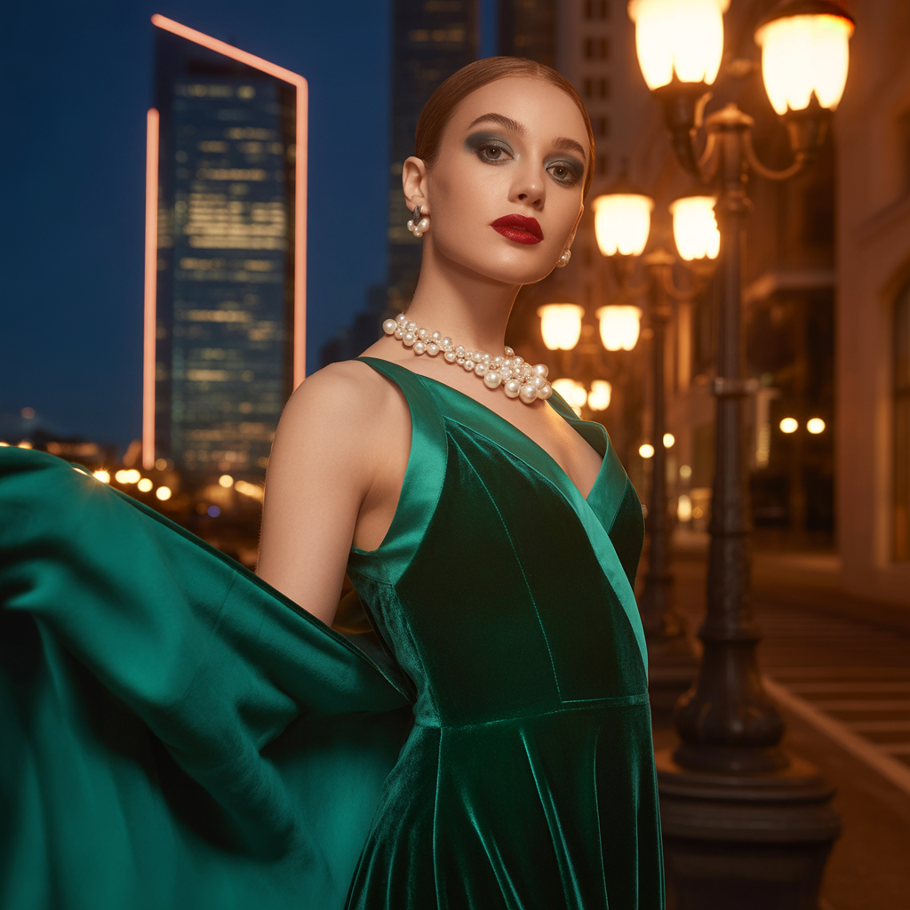 sophisticated evening looks