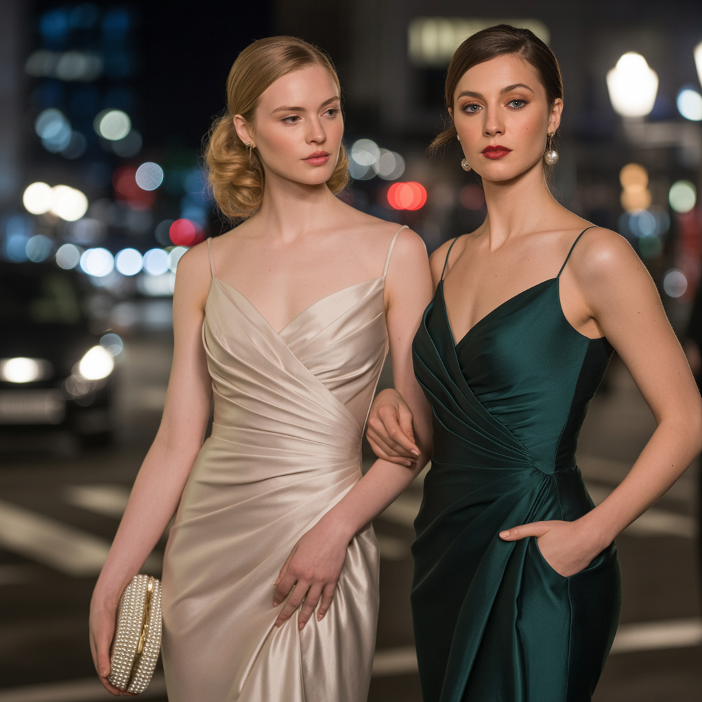 sophisticated evening looks