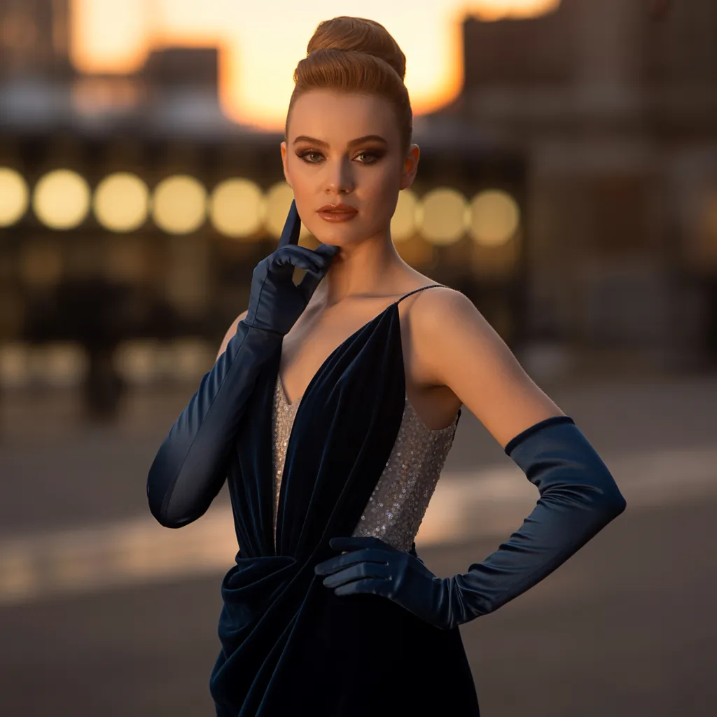 sophisticated evening looks