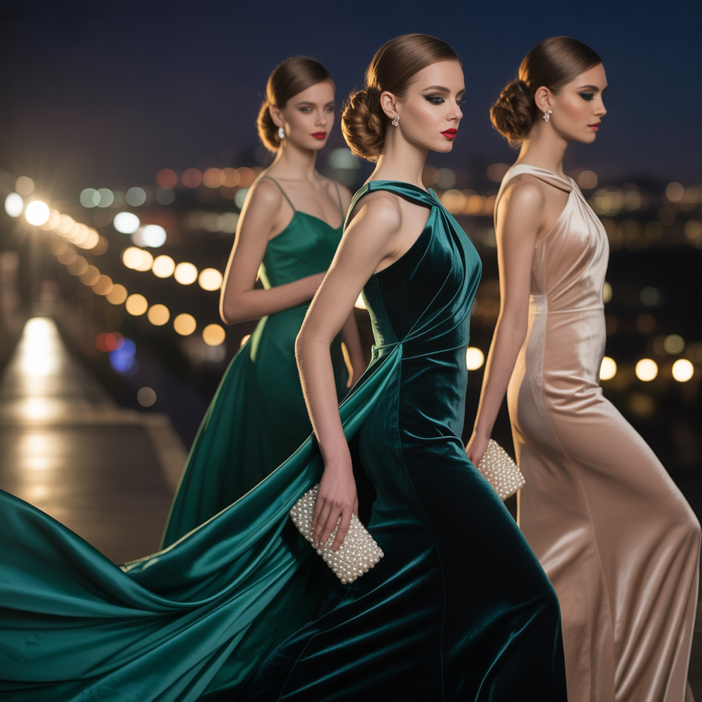 sophisticated evening looks