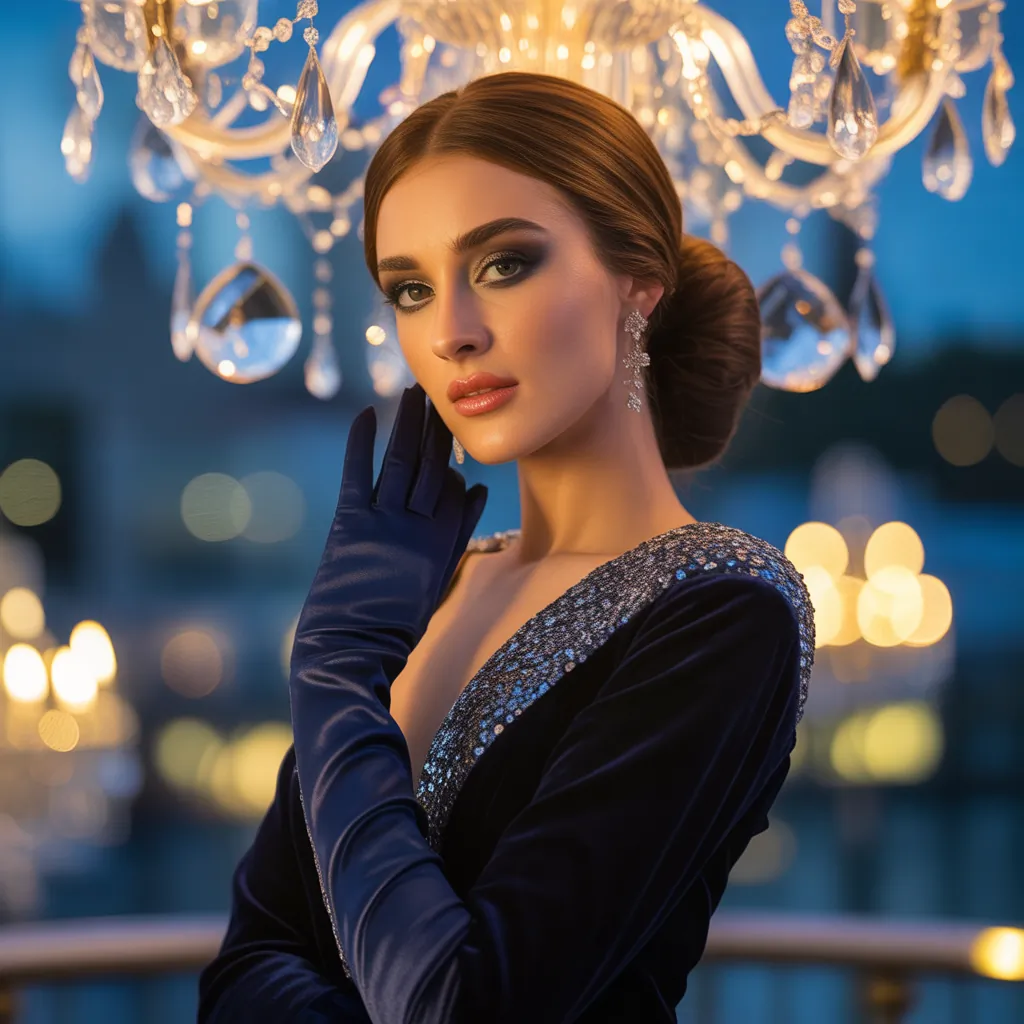 sophisticated evening looks