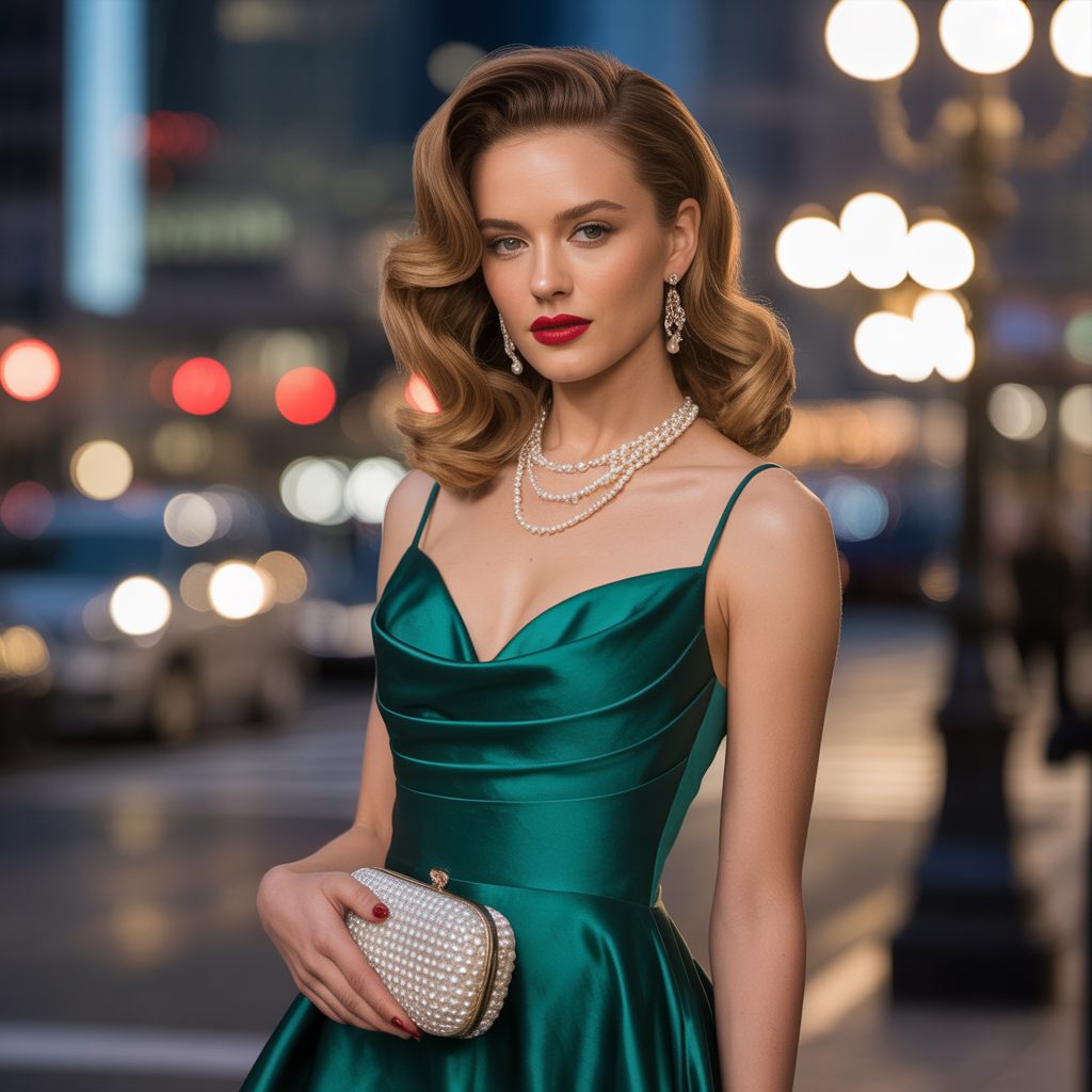 sophisticated evening looks