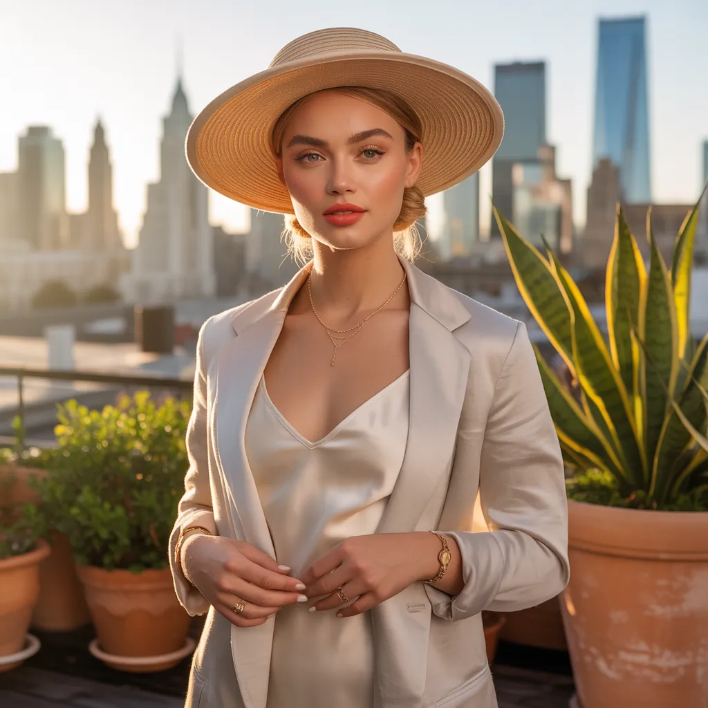 sophisticated summer rooftop looks