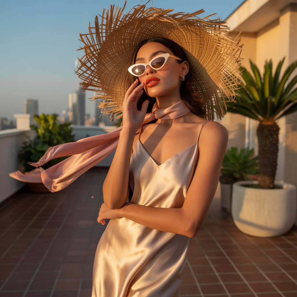 sophisticated summer rooftop looks