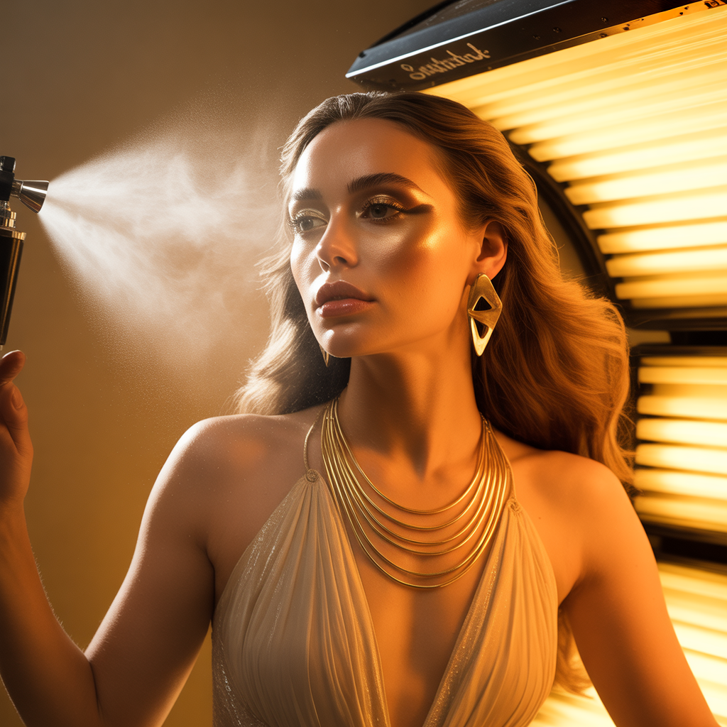 spray tan vs tanning bed
