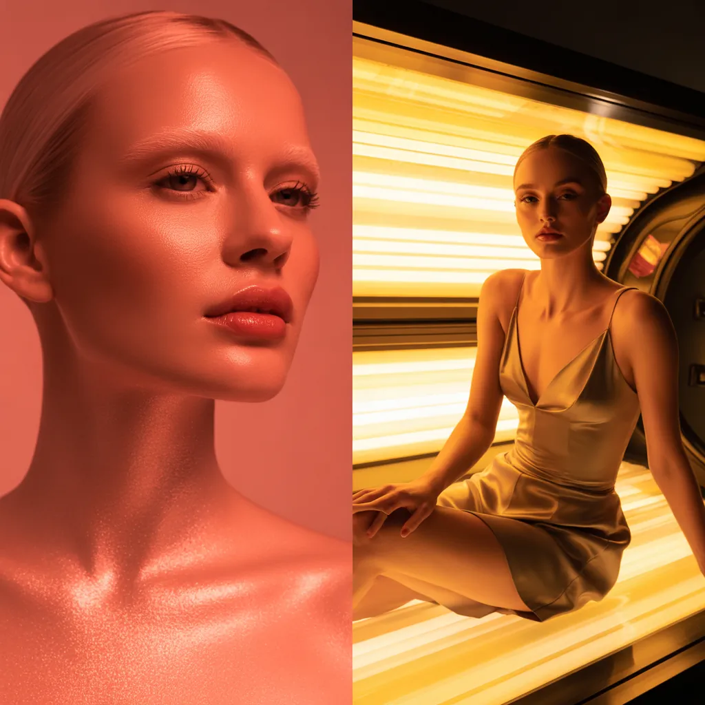 spray tan vs tanning bed