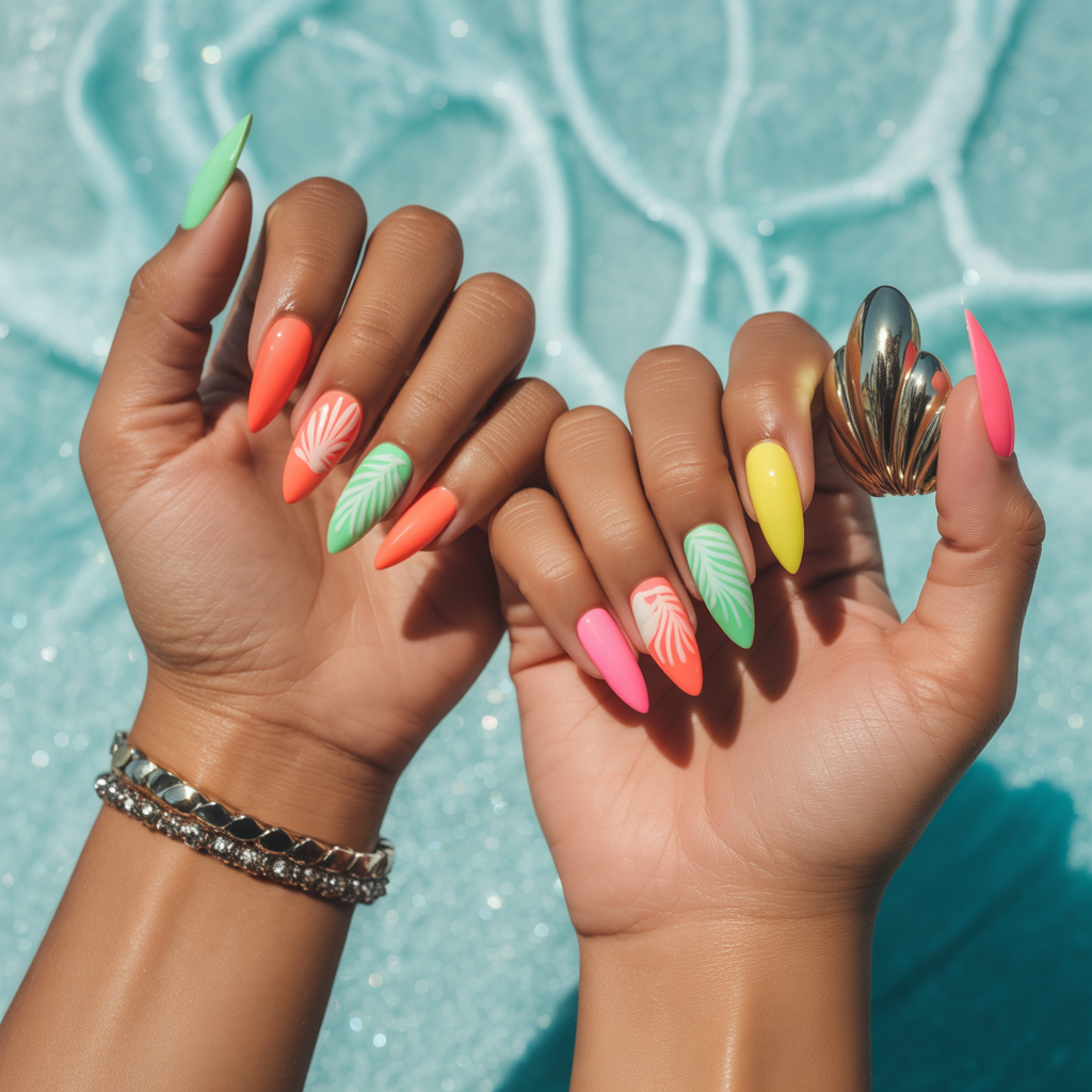 spring break nails