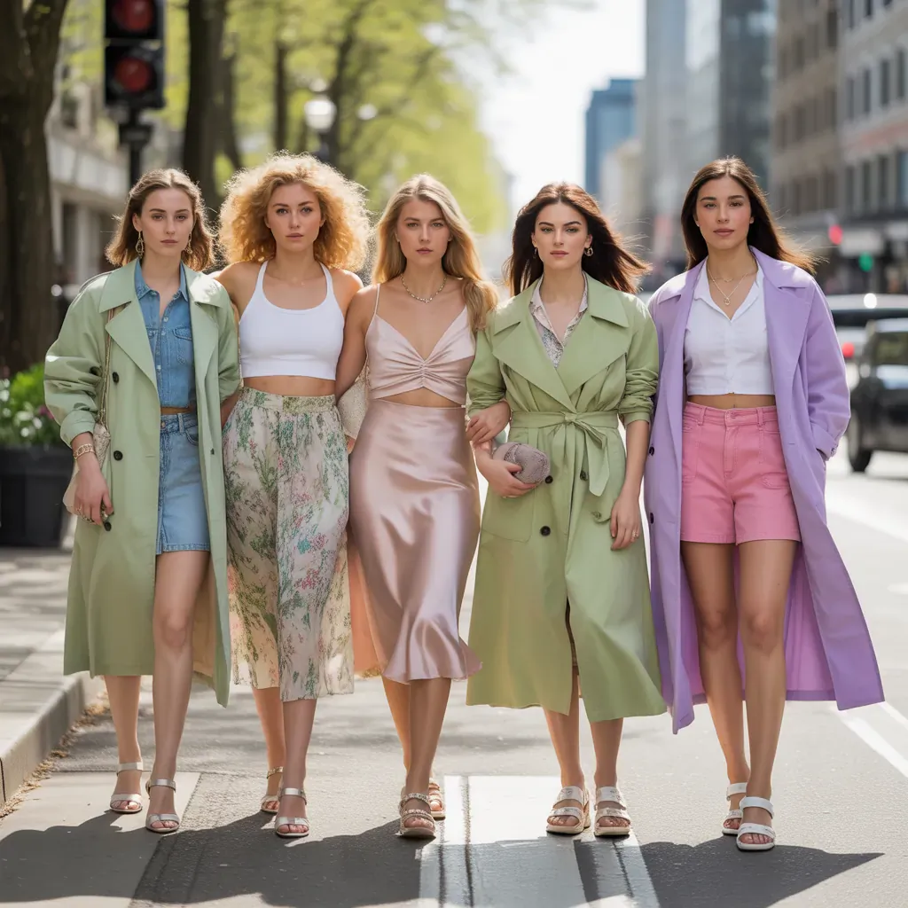 spring outfit trends 2025