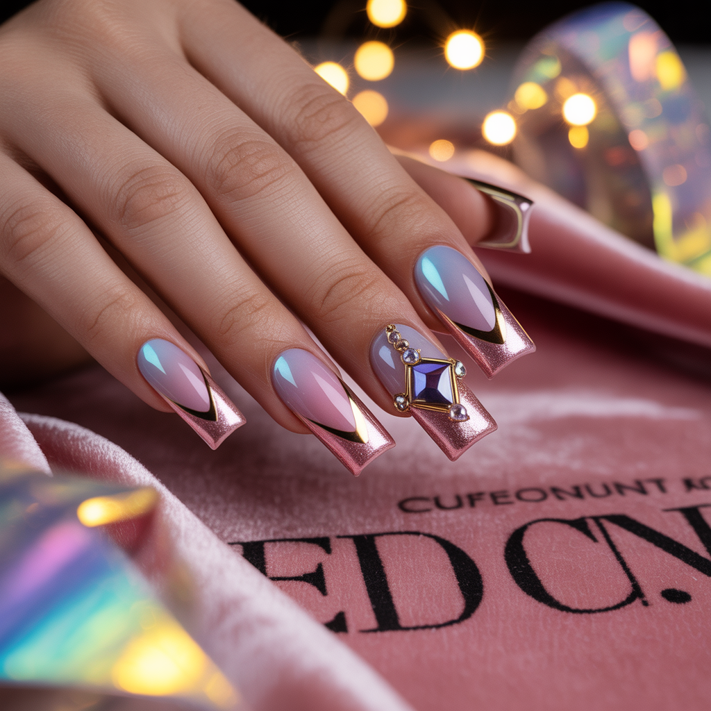 square acrylic nails