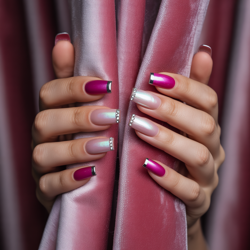 square acrylic nails