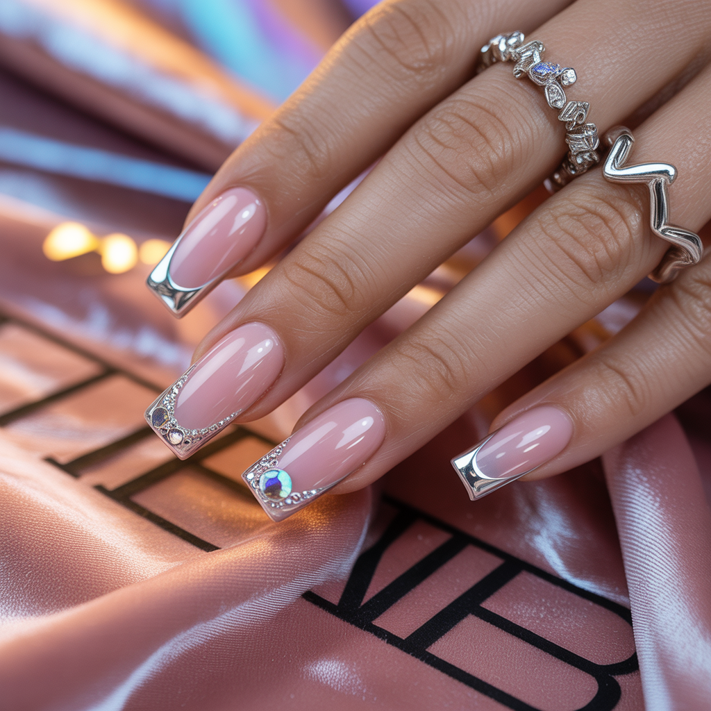 square acrylic nails