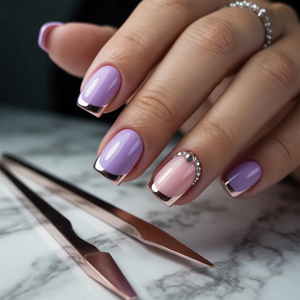 square short acrylic nails