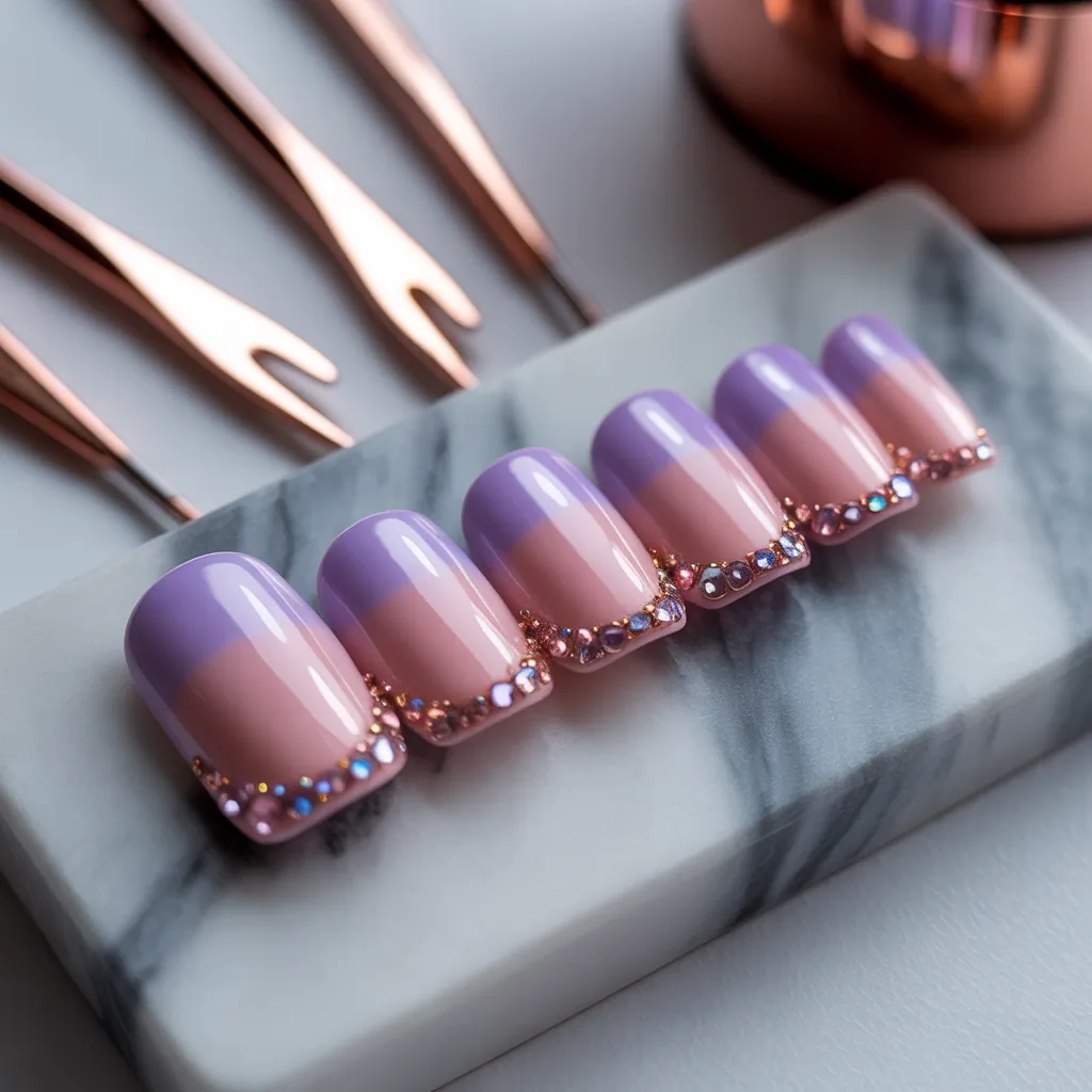 square short acrylic nails