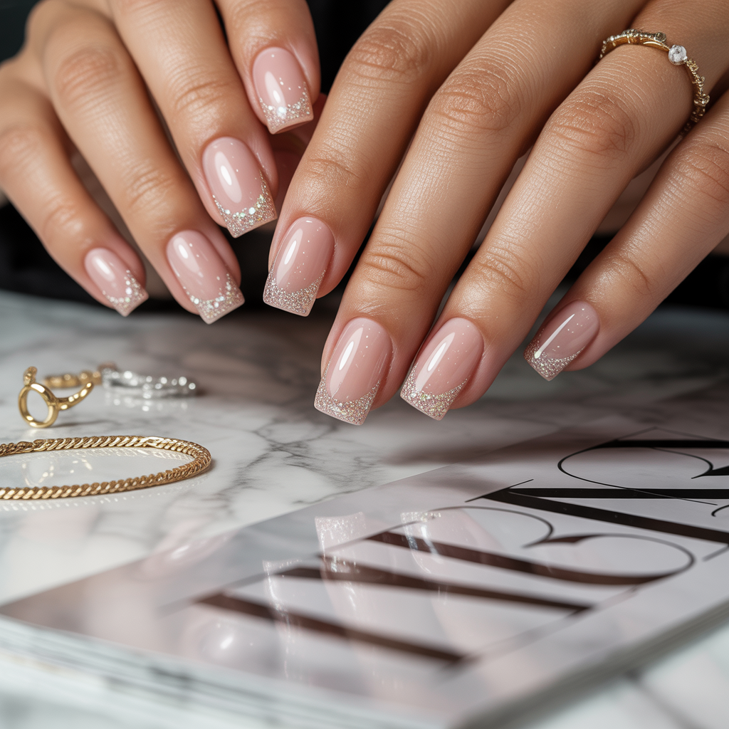 square short acrylic nails