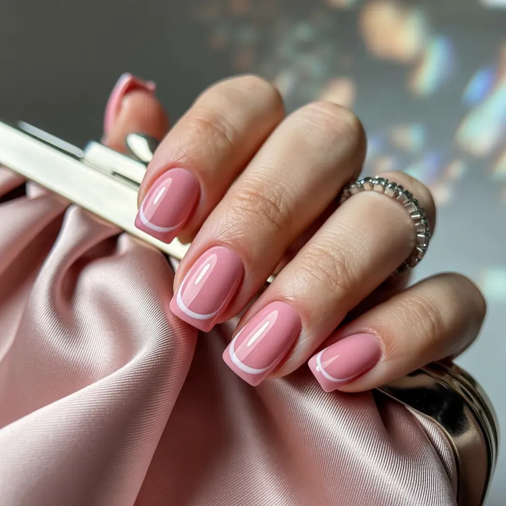 square short acrylic nails