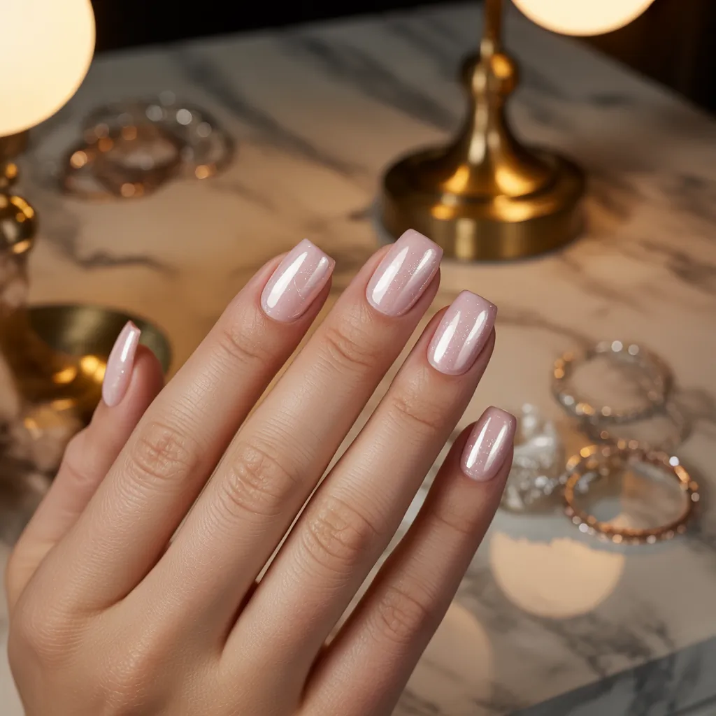 square short acrylic nails