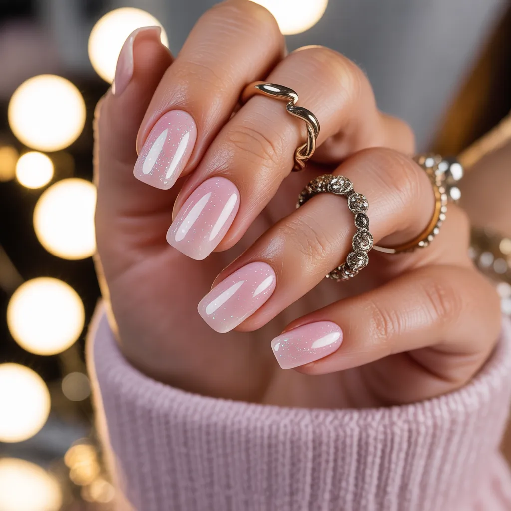 square short acrylic nails