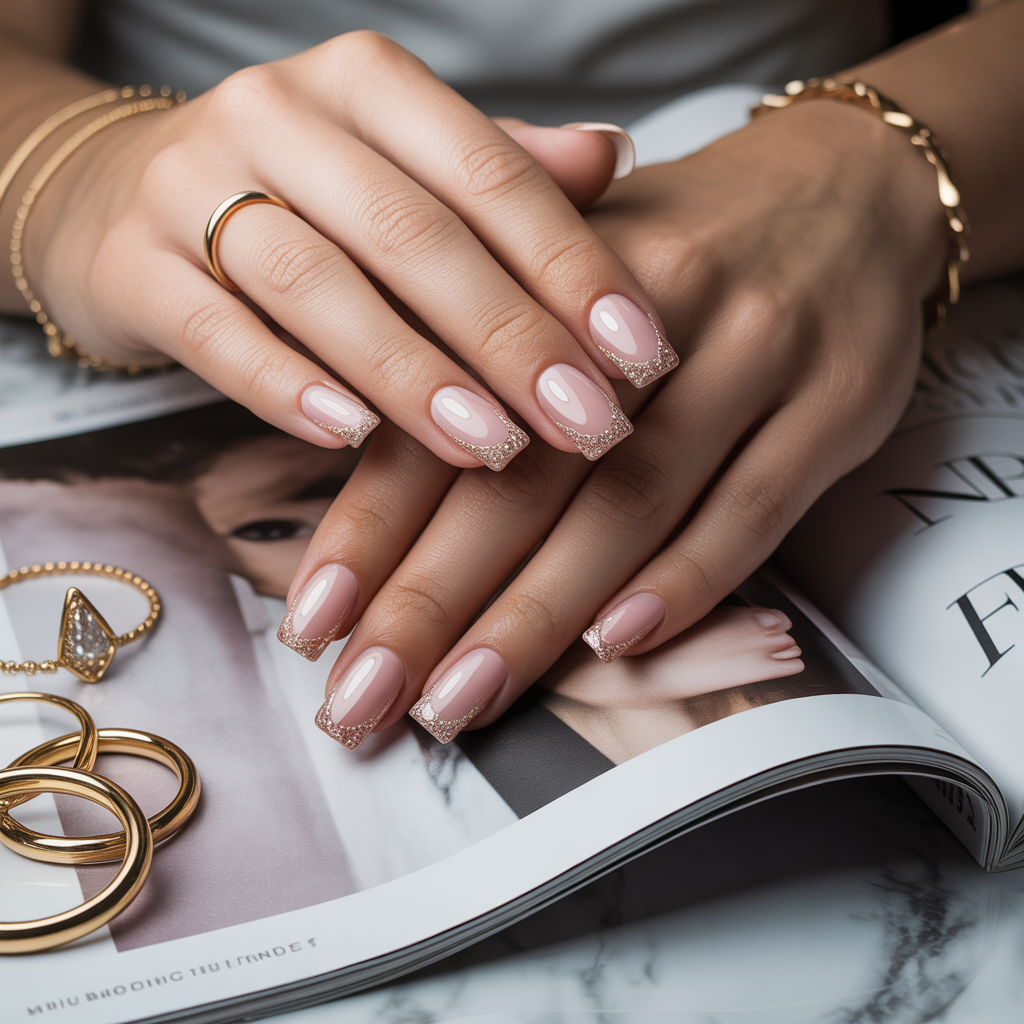 square short acrylic nails