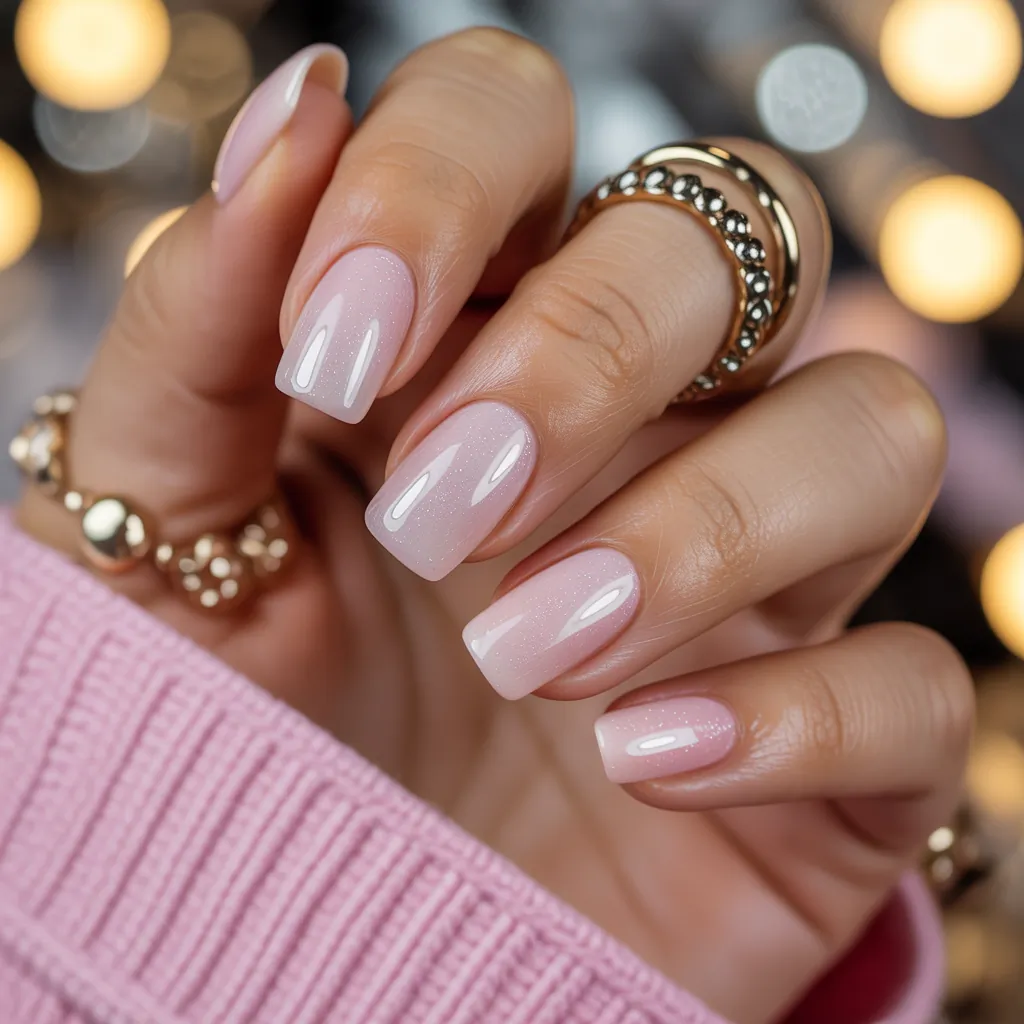 square short acrylic nails