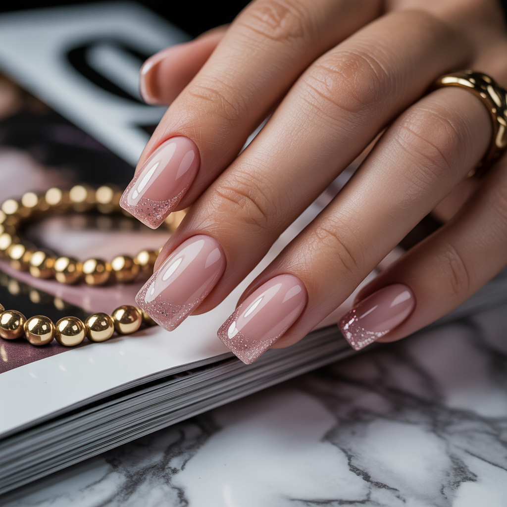 square short acrylic nails