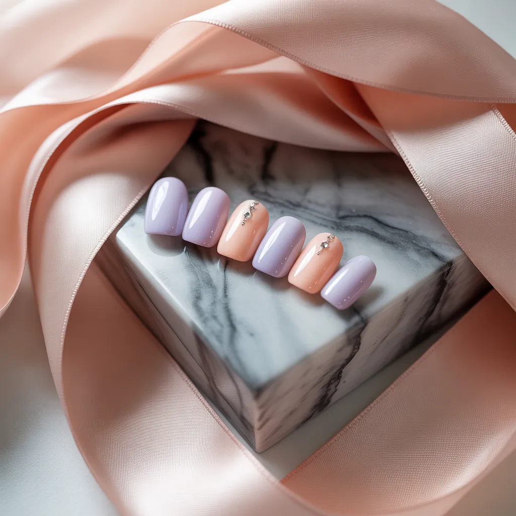 square short acrylic nails