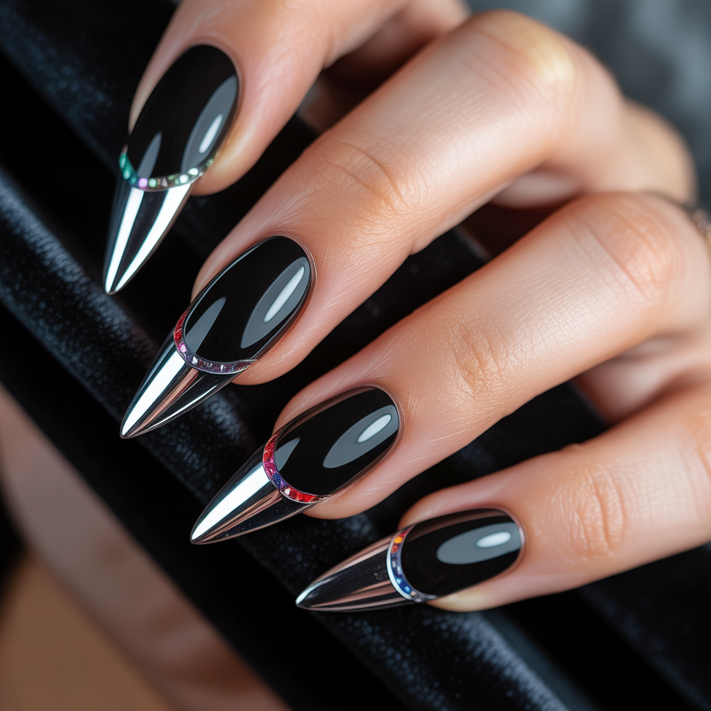 stiletto nails