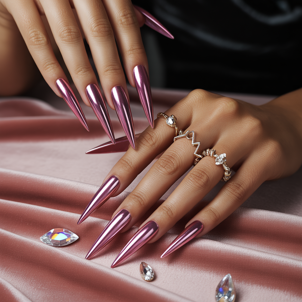 stiletto nails