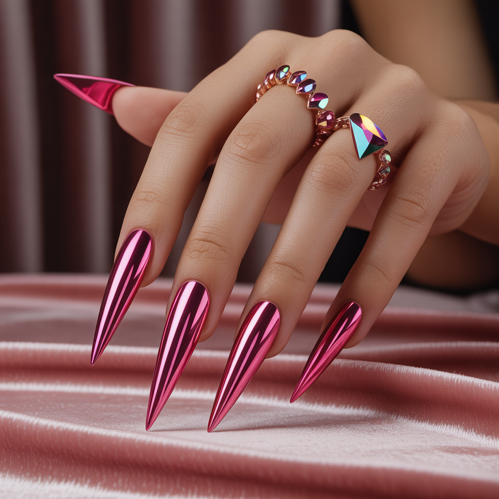 stiletto nails