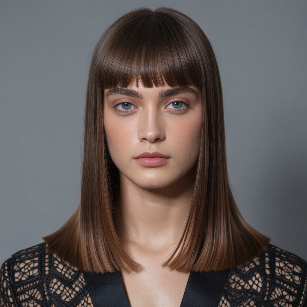 straight hairstyle ideas