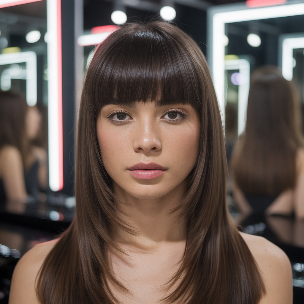 straight hairstyle ideas