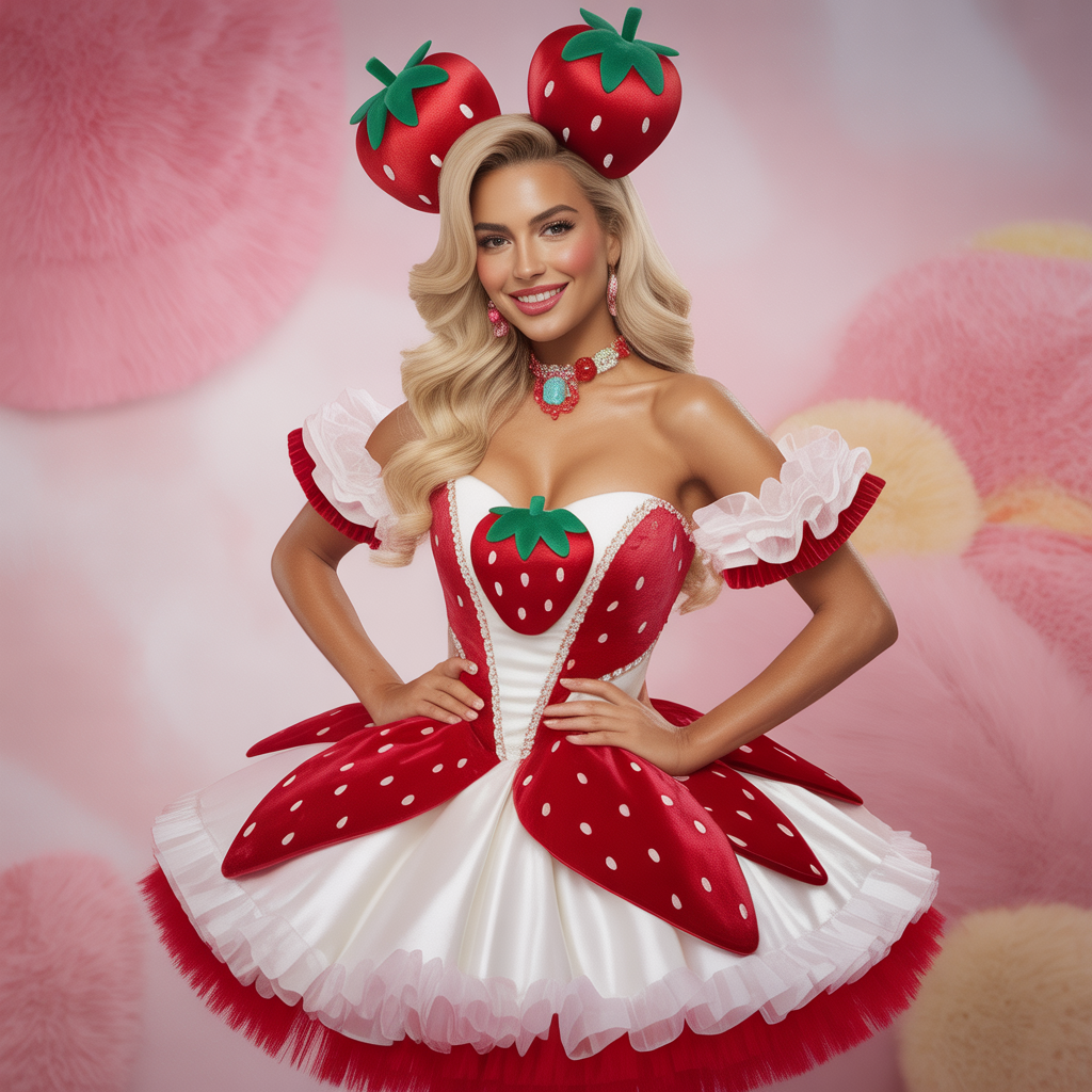strawberry shortcake costume