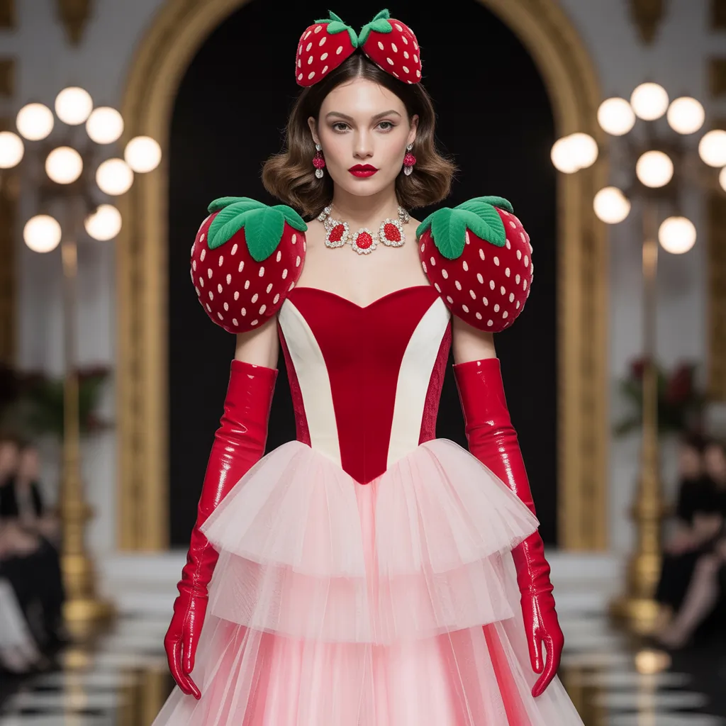 strawberry shortcake costume