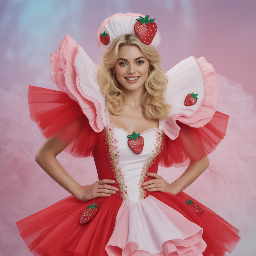 strawberry shortcake costume
