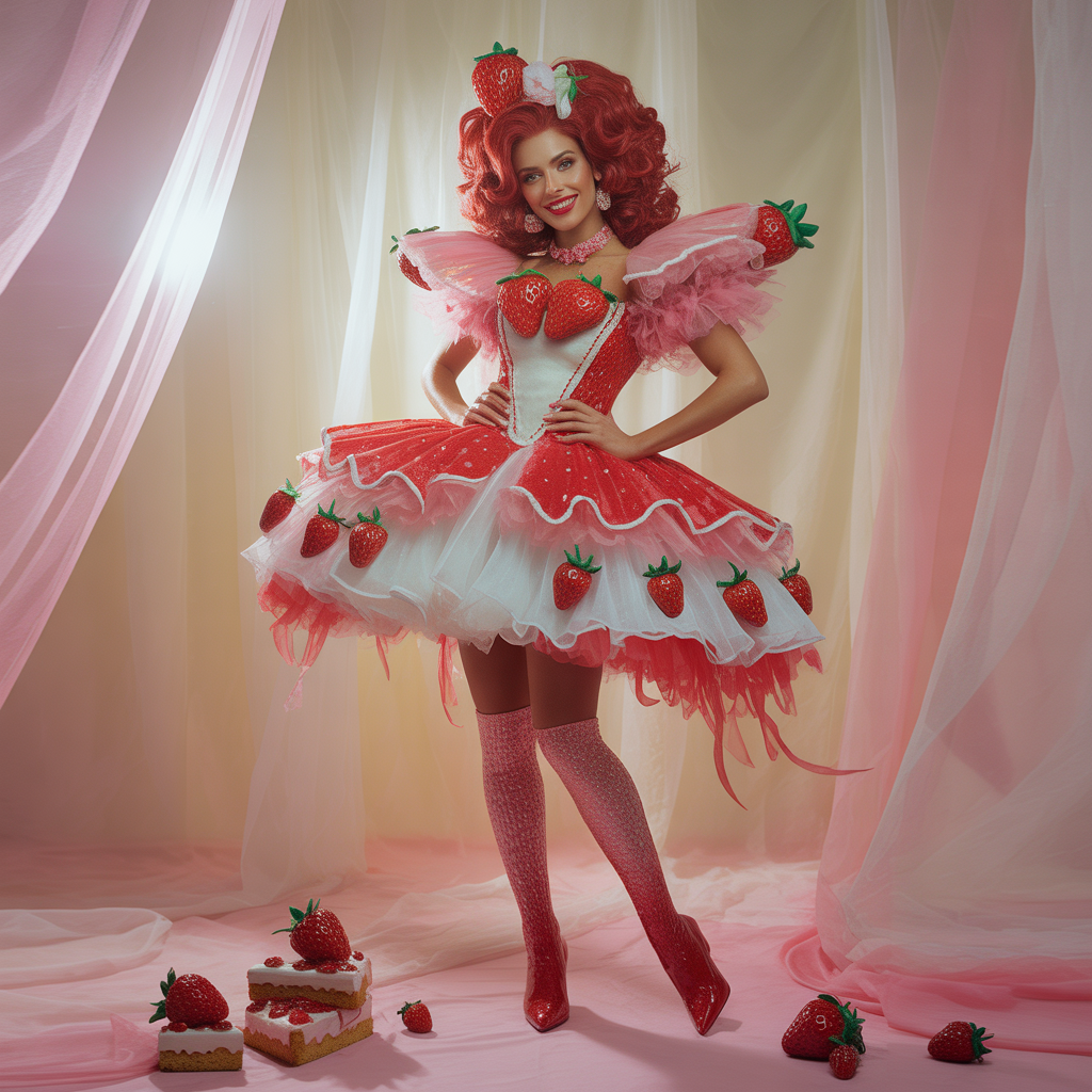 strawberry shortcake costume