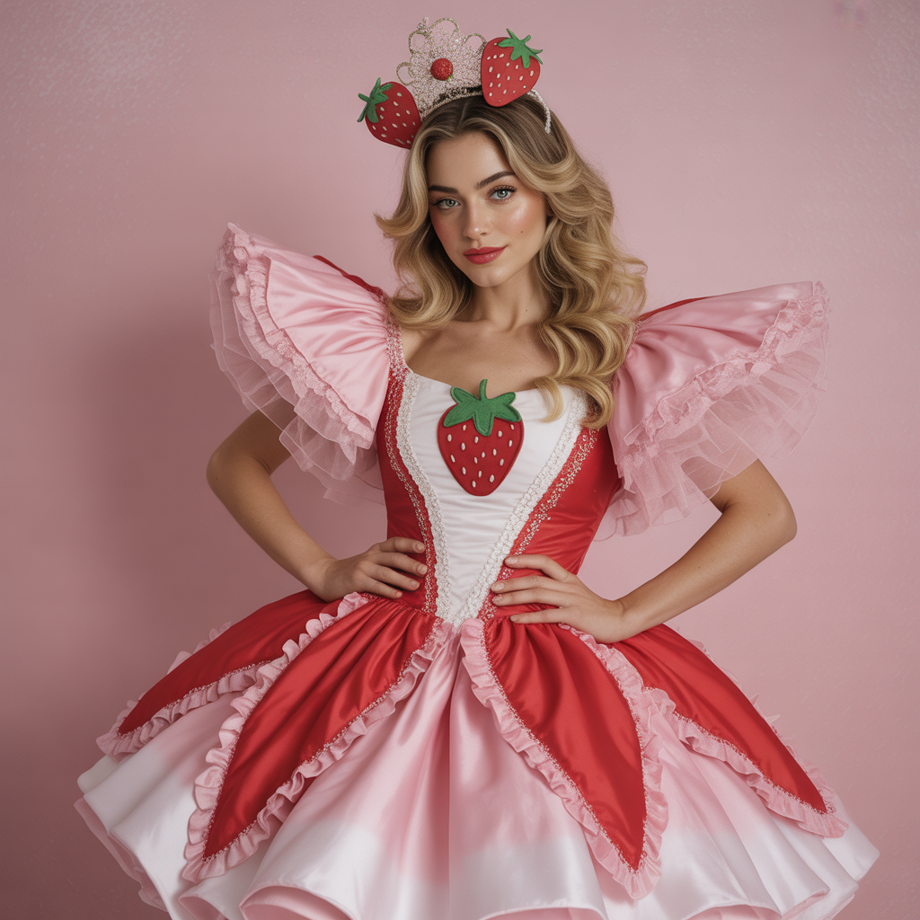 strawberry shortcake costume